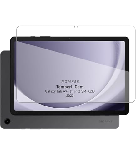 Samsung Galaxy Tab A9 Plus Tablet, 4 GB RAM, 64 GB Hafıza, Gümüş